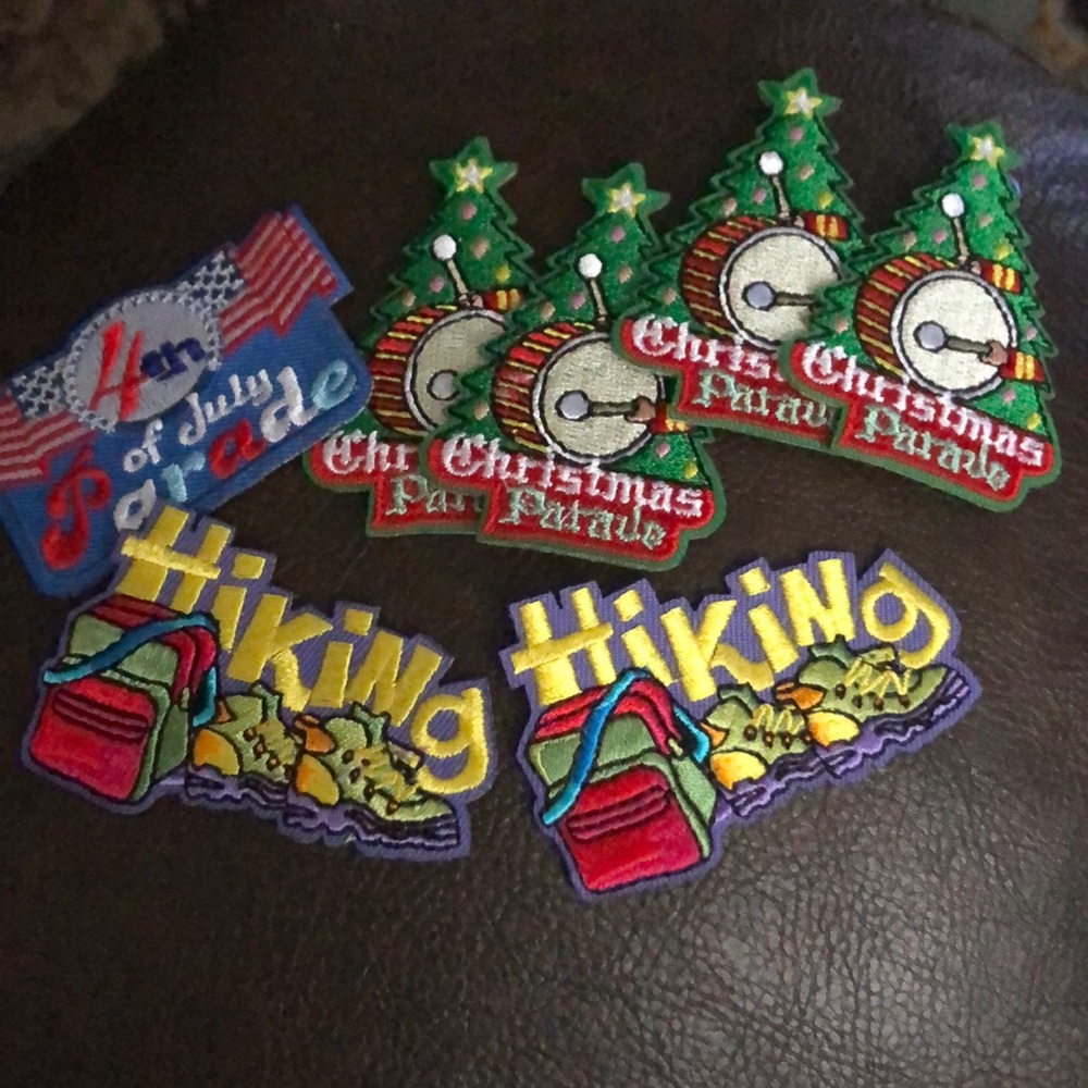 Various Girl Scout Fun Patches